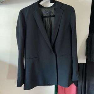 Navy (almost black) madewell blazer